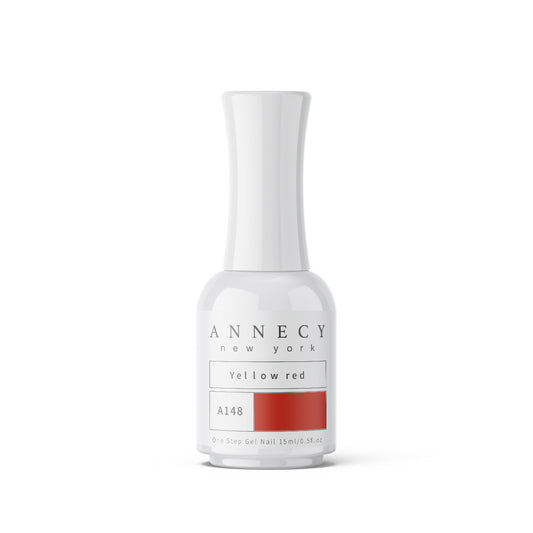 Annecy Gel Nail Polish 0.5 fl. oz. - Yellow Red