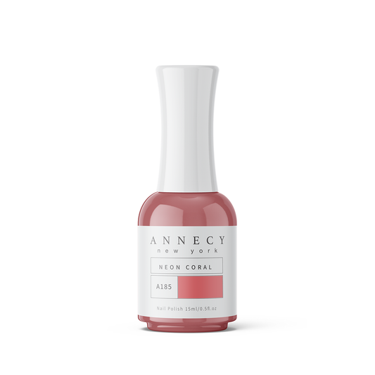 Annecy Nail Polish 0.5 fl. oz. - Neon Coral