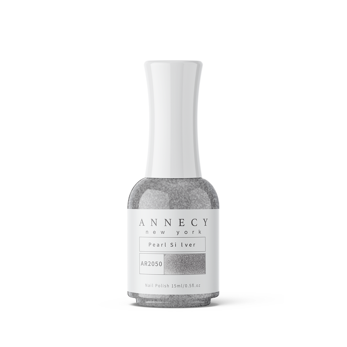 Annecy Nail Polish 0.5 fl. oz. - Pearl Silver